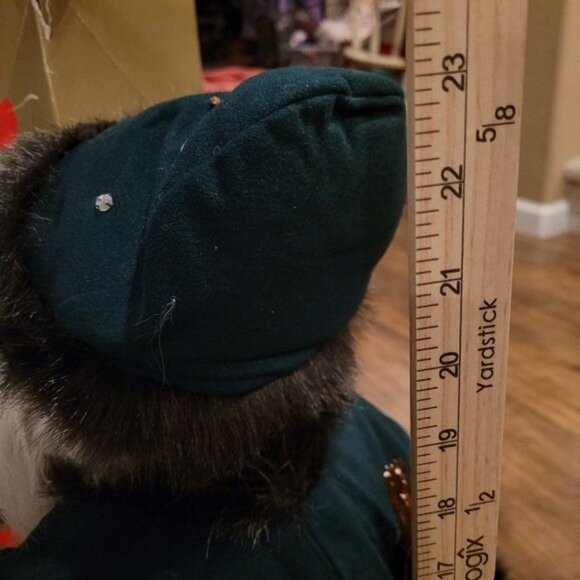 Vintage 1990 Christmas Santa Europe European holiday home decor decoration - Picture 5 of 10